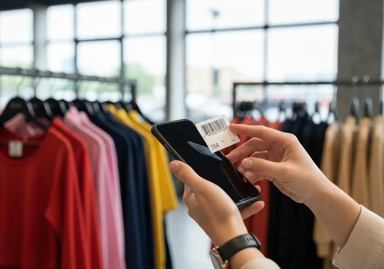 Product barcode scan